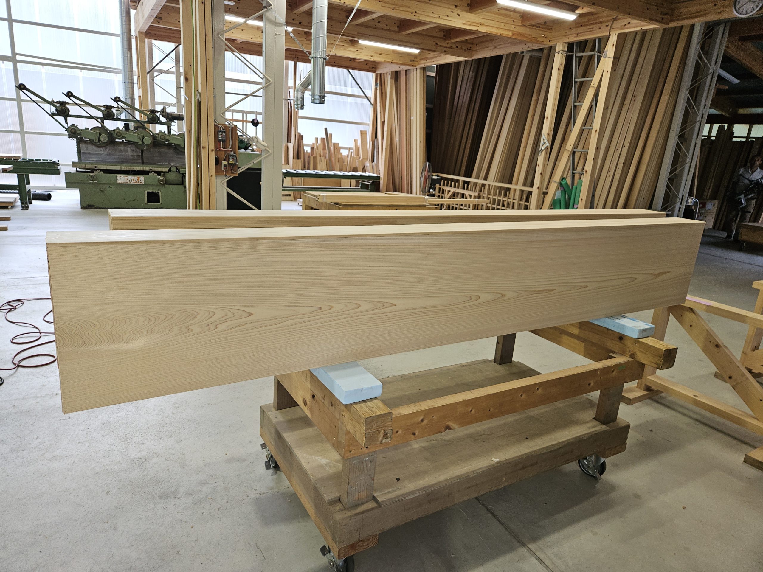 厚突板貼り 化粧梁・化粧柱 - 画像 (4)